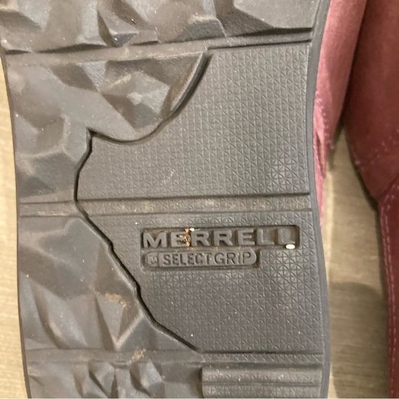 MERRELL Sz 9 Around Town Thong Slip On Neutral Colour Block Sandals - Picture 13 of 14